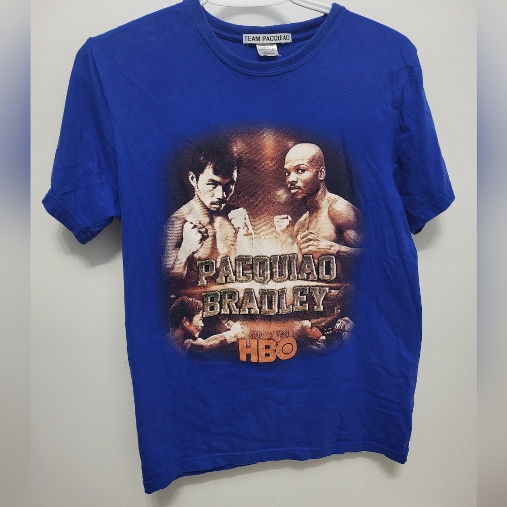 2012 Manny Pacquiao vs Timothy Bradley HBO boxing tee